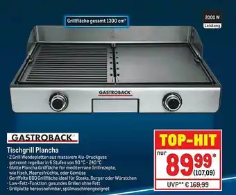 METRO Gastroback Tischgrill Plancha Angebot