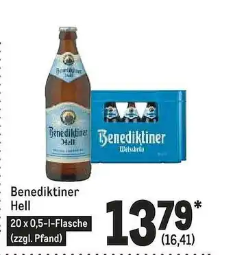 METRO Benediktiner Hell Angebot