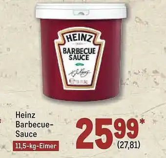 METRO Heinz Barbecue-sauce Angebot