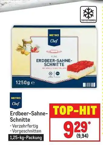 METRO Metro Chef Erdbeer-sahne-schnitte Angebot