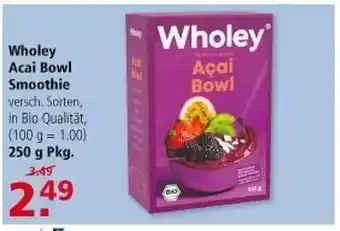 Multi Markt Wholey Acai Bowl Smoothie Angebot