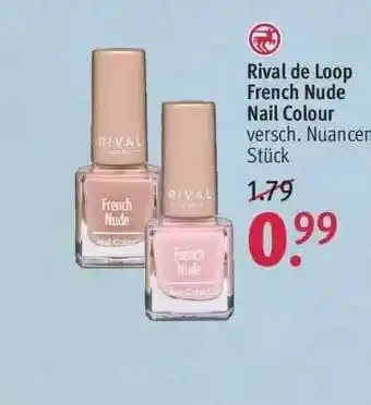 Rossmann Rival De Loop French Nude Nail Colour Angebot