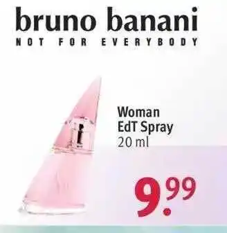 Rossmann Bruno Banani Woman Edt Spray Angebot