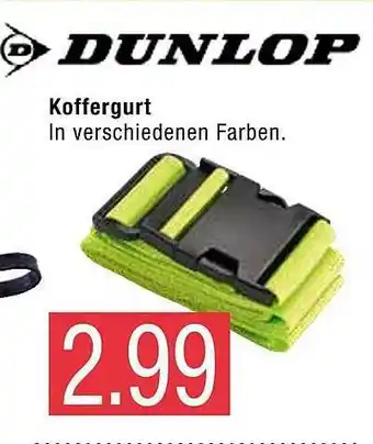 Marktkauf Dunlop Koffergurt Angebot