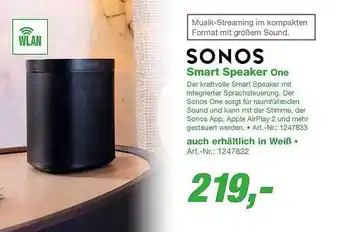 EP Sonos Smart Speaker One Angebot