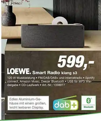 EP Loewe, Smart Radio Klang S3 Angebot