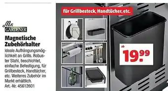 Hagebau Mr. Gardener Magnetische Zubehörhalter Angebot