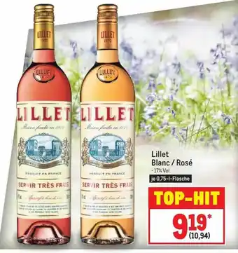 METRO Lillet Blanc Oder Rosé Angebot