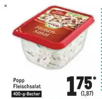 METRO Popp Fleischsalat Angebot