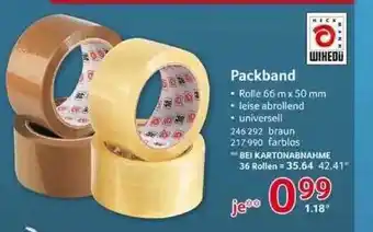 Selgros Packband Wihedü Angebot