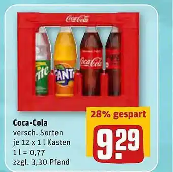 REWE Kaufpark Coca-cola Angebot