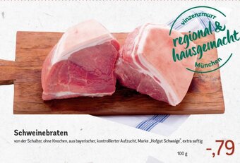 E-Center Schweinebraten Angebot
