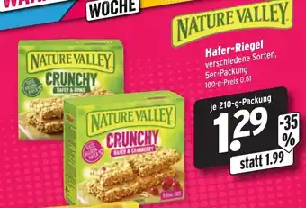 Wasgau Nature Valley Hafer Riegel 210g Angebot