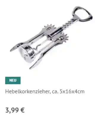 NKD Hebelkorkenzieher Angebot