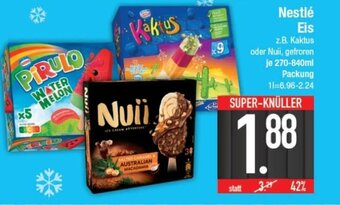 E-Center Nestlé Eis Angebot