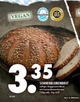 E-Center Sonnenblumenbrot Angebot