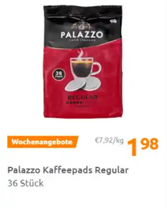 Action Palazzo Kaffeepads Regular Angebot