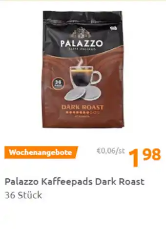 Action Palazzo Kaffeepads Dark Roast Angebot