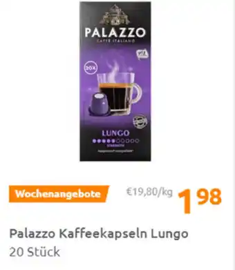 Action Palazzo Kaffeekapseln Lungo Angebot