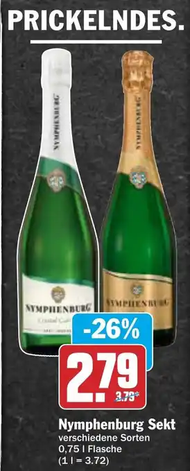 AEZ Nymphenburg Sekt 750ml Angebot