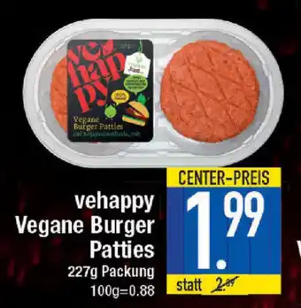 E-Center vehappy Vegane Burger Patties 227g Angebot