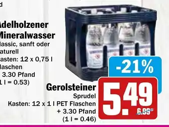 AEZ Gerolsteiner 12*1L Angebot