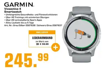 Saturn Garmin Vivoactive 4 Smartwatch Angebot