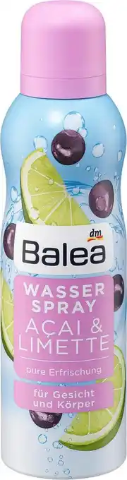 dm drogerie Balea wasserspray acai & limette Angebot