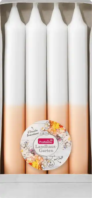 dm drogerie Profissimo leuchterkerzen mit duft zweifarbig mandelblüte Angebot