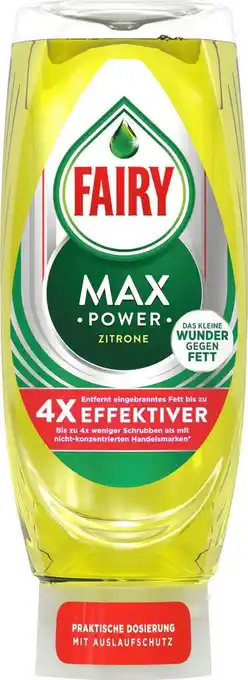 dm drogerie Fairy spülmittel max power zitrone Angebot