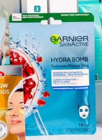Globus Garnier Hydra Bomb Tuchmaske Angebot