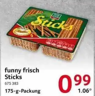 Selgros Funny Frisch Sticks Angebot