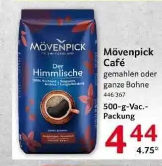 Selgros Mövenpick Café Angebot