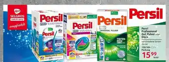 Selgros Persil Professional Gel, Pulver Oder Discs Angebot