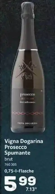 Selgros Vigna Dogarino Prosecco Spumante Angebot