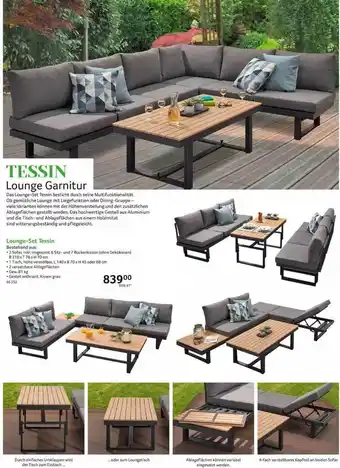 Selgros Tessin Lounge Garnitur, Lounge-set Tessin Angebot