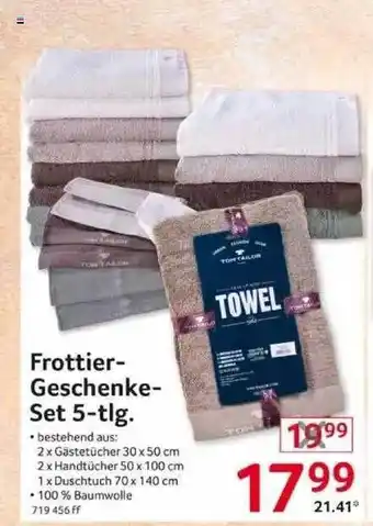 Selgros Frottier-geschenke-set 5-tlg Angebot