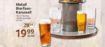 Selgros Metall Bierfass-karussell Angebot