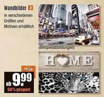 V Baumarkt Wandbilder Angebot