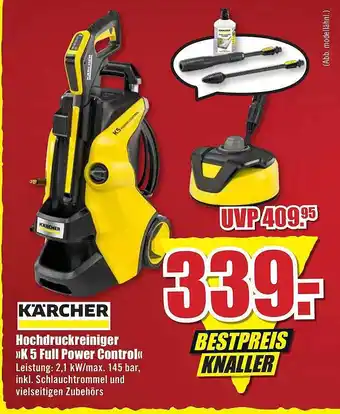 B1 Discount Baumarkt Kärcher Hochdruckreiniger „k 5 Full Power Control“ Angebot