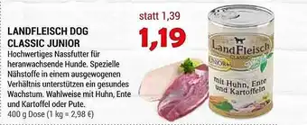 Zookauf Landfleisch Dog Classic Junior Angebot