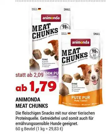 Zookauf Animonda Meat Chunks Angebot