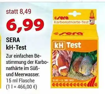 Zookauf Sera Kh-test Angebot