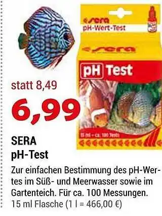 Zookauf Sera Ph-test Angebot