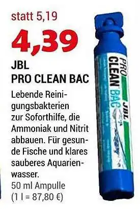 Zookauf Jbl Pro Clean Bac Angebot