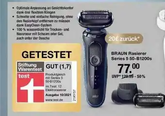 V Markt Braun Rasierer Series 5 50-b1200s Angebot