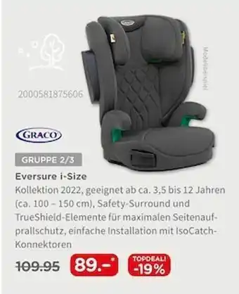 BabyOne Graco Eversure I-size Angebot