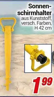 CENTERSHOP Sonnenschirmhalter Angebot