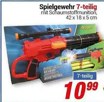 CENTERSHOP Spielgewehr 7-teilig Angebot