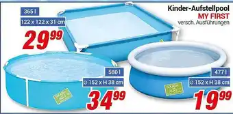 CENTERSHOP Kinder-aufstellpool My First Angebot